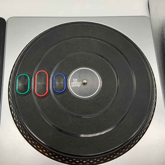 Vintage DJ Hero XBOX 360 Wireless Turntable Controller Untested AS IS For Parts - Picture 3 of 16